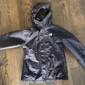 The North Face Kids Black Raincoat